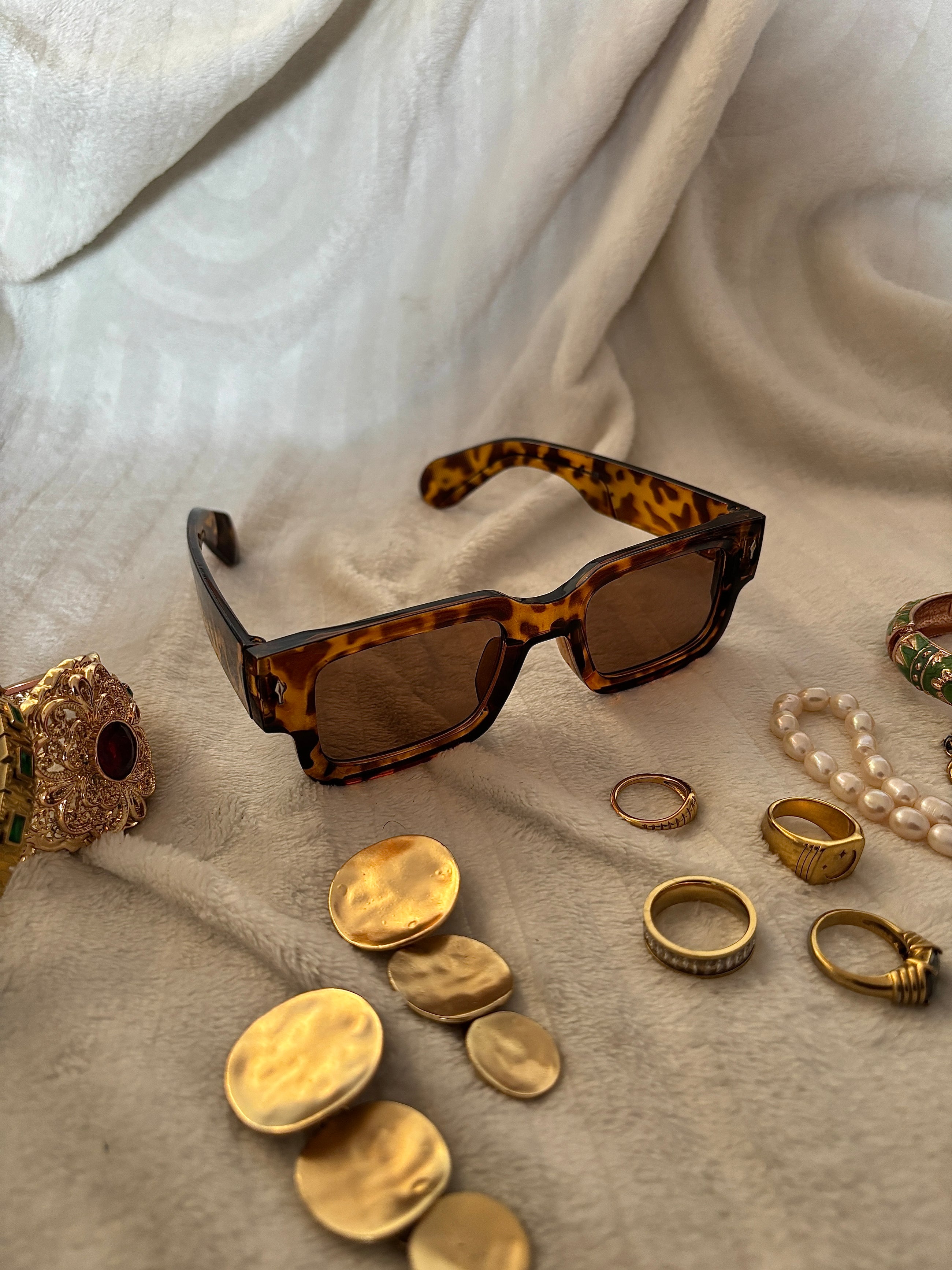 AeroShade Brown Summer Sun Sunglasses