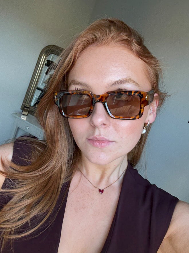 AeroShade Brown Summer Sun Sunglasses