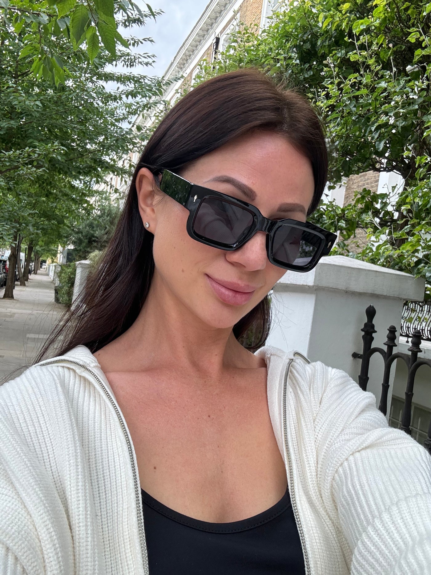 AeroShade All Black Summer Sun Sunglasses