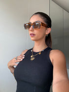 AeroShade Brown Summer Sun Sunglasses